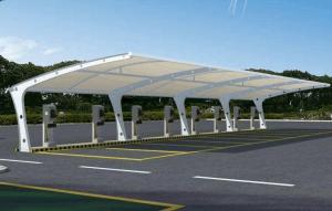 麦盖提县膜结构停车棚