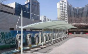 麦盖提县膜结构停车棚