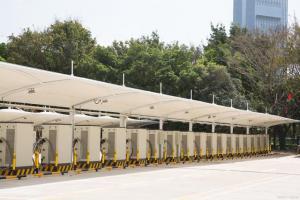 麦盖提县膜结构停车棚